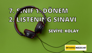 Ortaokul İngilizce